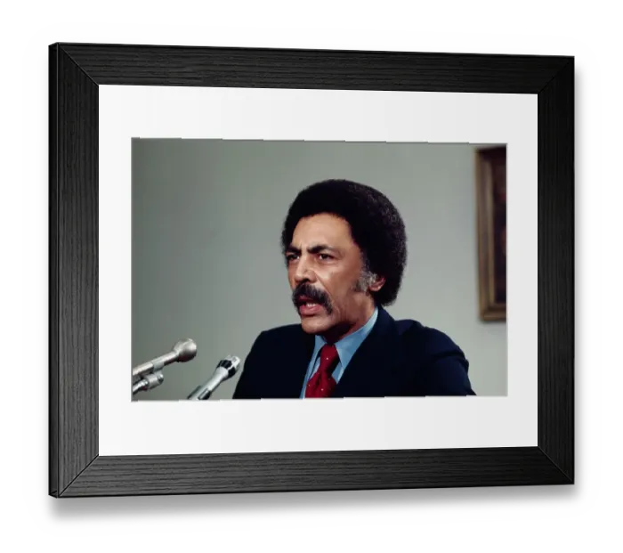 Framed Print : Rep. Ronald Dellums of California
