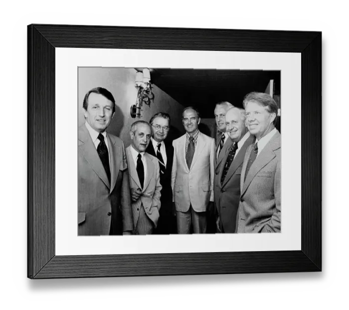 Framed Print : Presidential Candidate George McGovern With Democratic Governors Framed Print : Presidential Candidate George McGovern With Democratic Governors