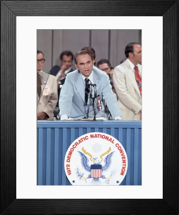 Framed Print : George Wallace Addresses National Convention Framed Print : George Wallace Addresses National Convention