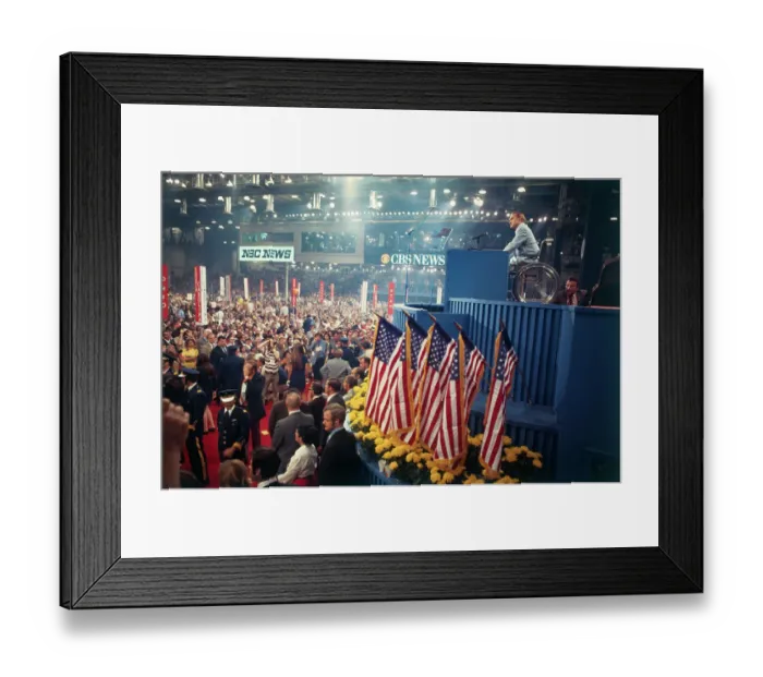 Framed Print : George Wallace Speaking at Convention Framed Print : George Wallace Speaking at Convention