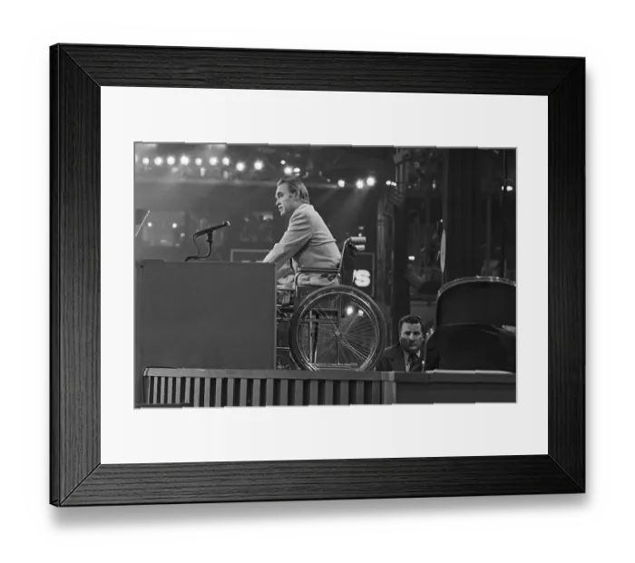 Framed Print : Governor George Wallace Speaking at Democratic Convention Framed Print : Governor George Wallace Speaking at Democratic Convention
