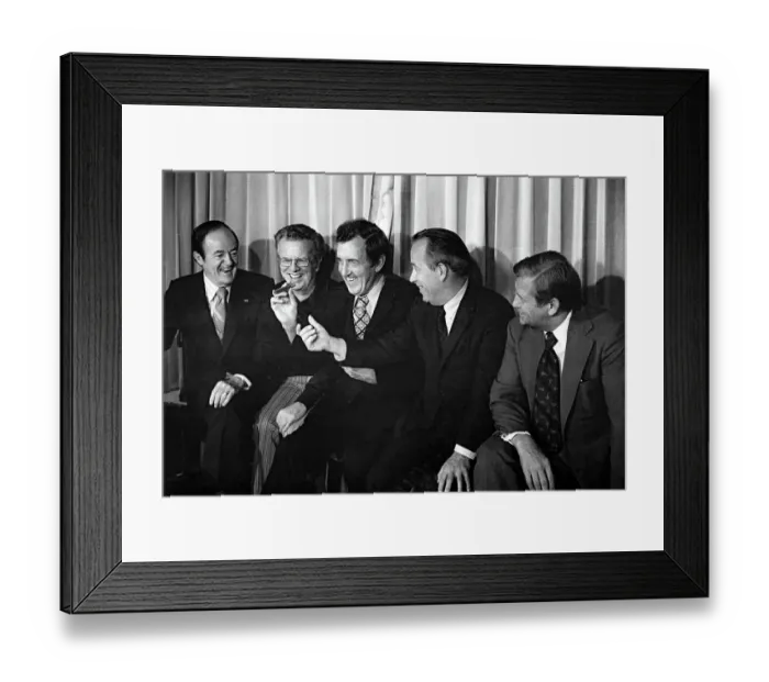 Framed Print : Democratic Rivals for the Presidency Framed Print : Democratic Rivals for the Presidency