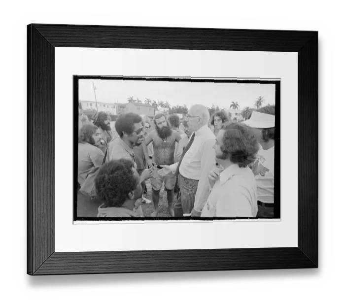 Framed Print : Dr. Benjamin Spock and Vietnam Veterans Framed Print : Dr. Benjamin Spock and Vietnam Veterans