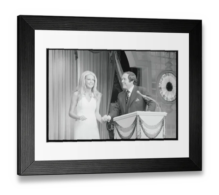 Framed Print : Joan Kennedy and Alan King Laughing Framed Print : Joan Kennedy and Alan King Laughing