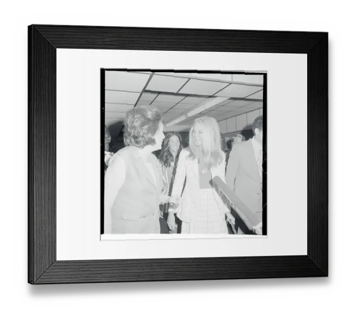 Framed Print : Joan Kennedy Smiling Framed Print : Joan Kennedy Smiling