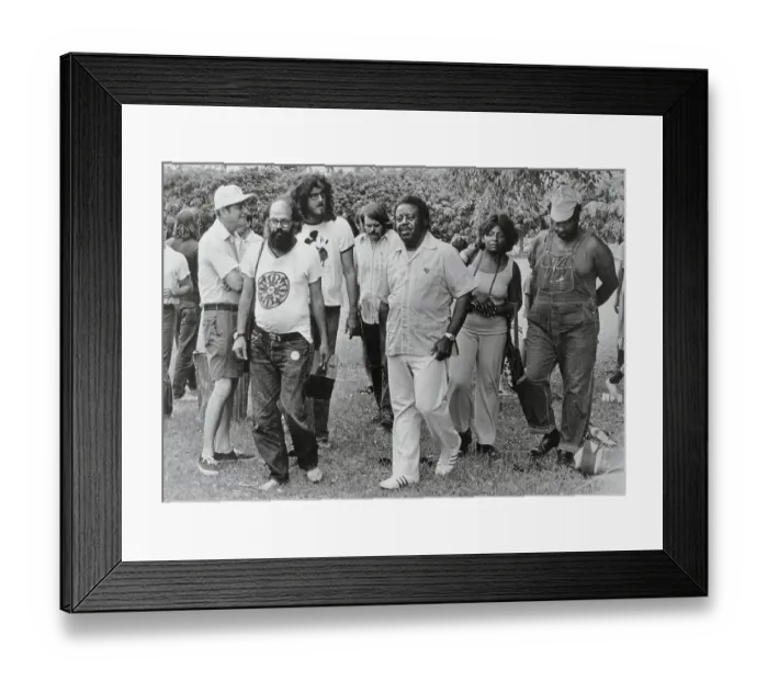 Framed Print : Reverend Abernathy and Allen Ginsberg Tour Miami Beach Flamingo Park Framed Print : Reverend Abernathy and Allen Ginsberg Tour Miami Beach Flamingo Park