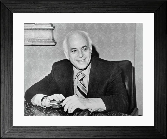 Framed Print : Portrait of Allen Funt