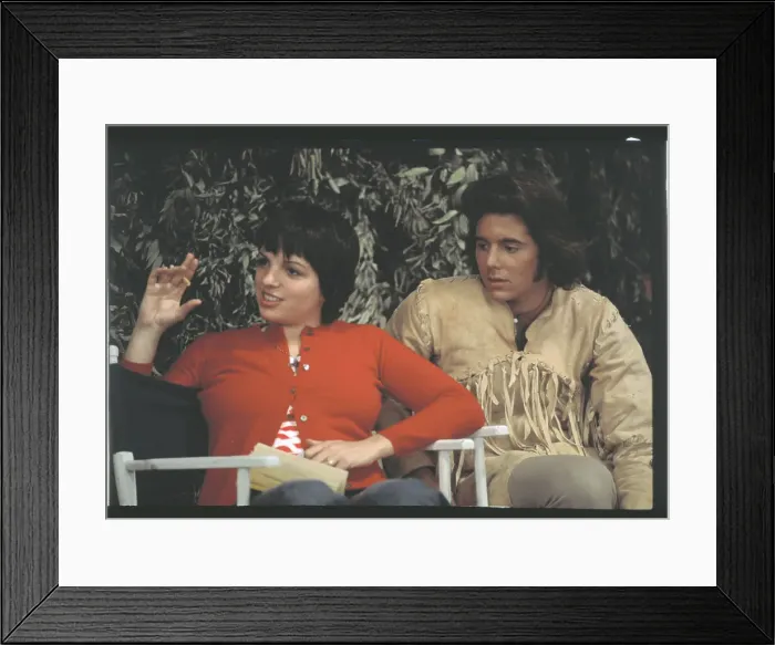 Framed Print : Liza Minnelli and Desi Arnaz Jr Framed Print : Liza Minnelli and Desi Arnaz Jr