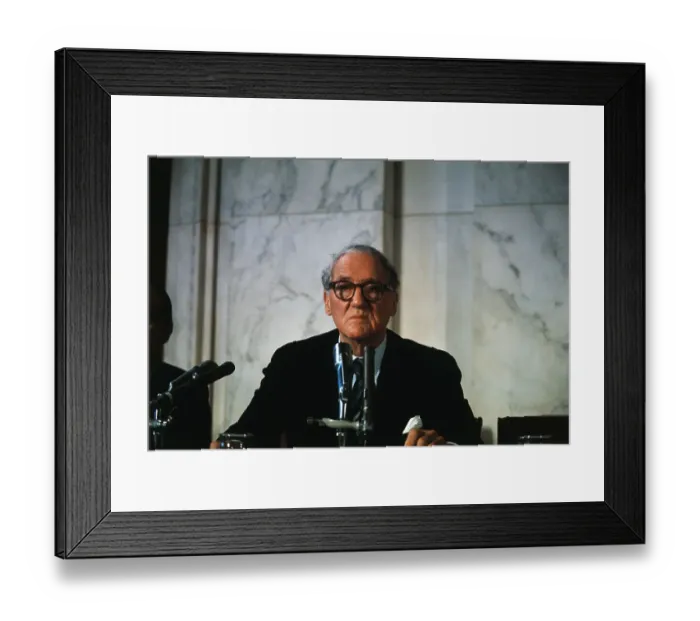 Framed Print : Portrait of Senator John Sherman Cooper Framed Print : Portrait of Senator John Sherman Cooper
