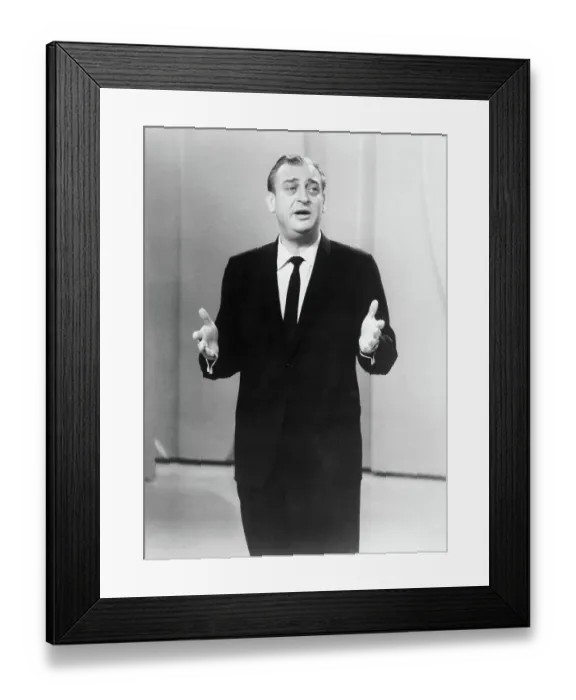 Framed Print : Comedian Rodney Dangerfield Performing Framed Print : Comedian Rodney Dangerfield Performing
