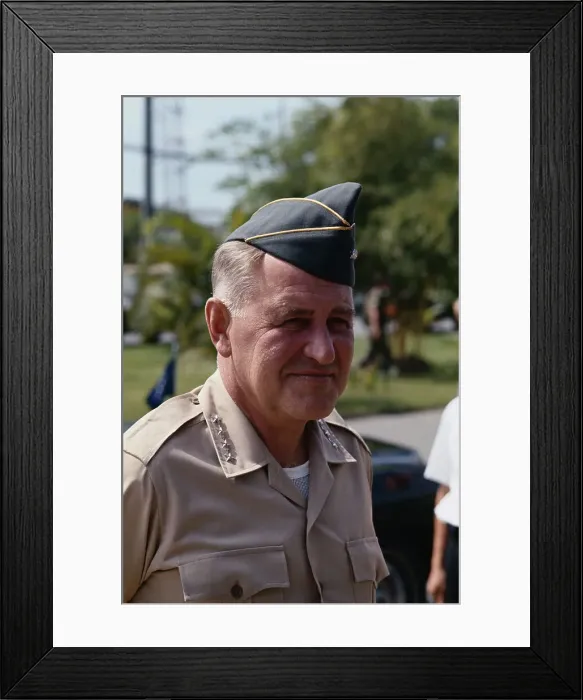 Framed Print : General Creighton W. Abrams