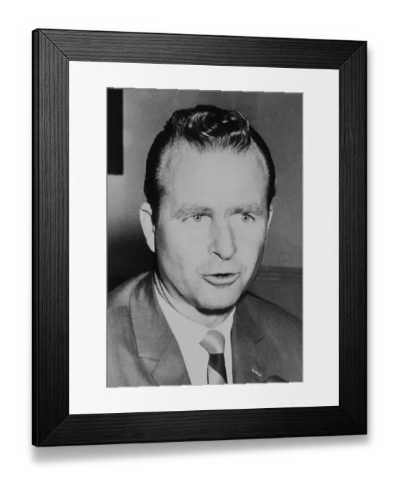 Framed Print : Army Lieutenant Colonel John Paul Vann Framed Print : Army Lieutenant Colonel John Paul Vann