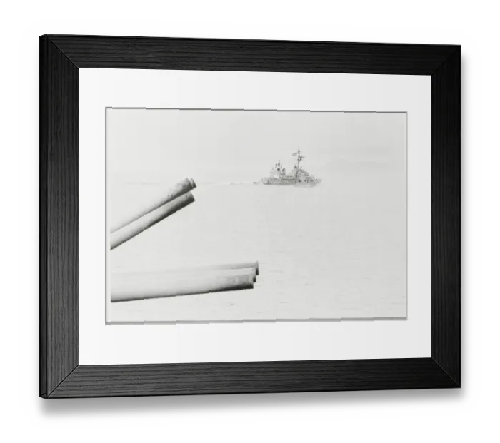 Framed Print : American Military Vessels During Vietnam War Framed Print : American Military Vessels During Vietnam War