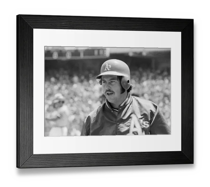 Framed Print : Jim Catfish Hunter Wearing Baseball Helmet Framed Print : Jim Catfish Hunter Wearing Baseball Helmet