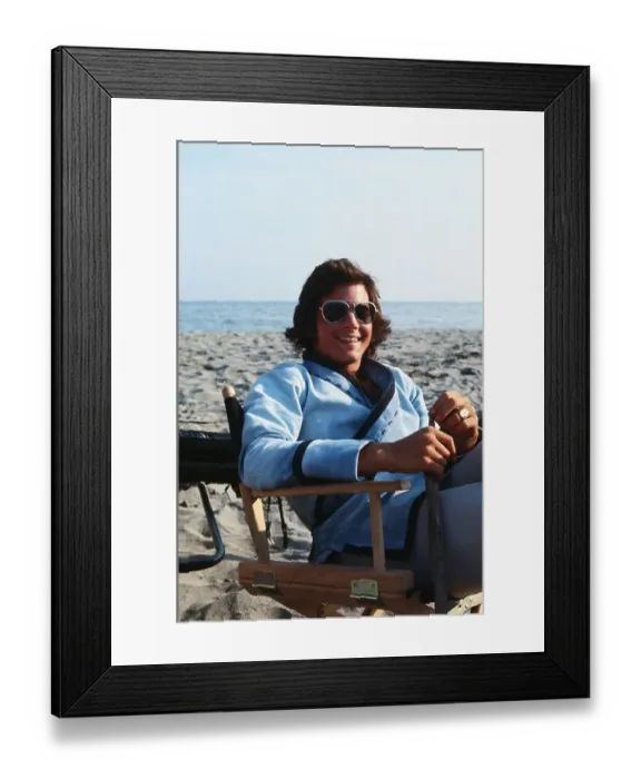 Framed Print : Actor Desi Arnaz Relaxing on Set Framed Print : Actor Desi Arnaz Relaxing on Set