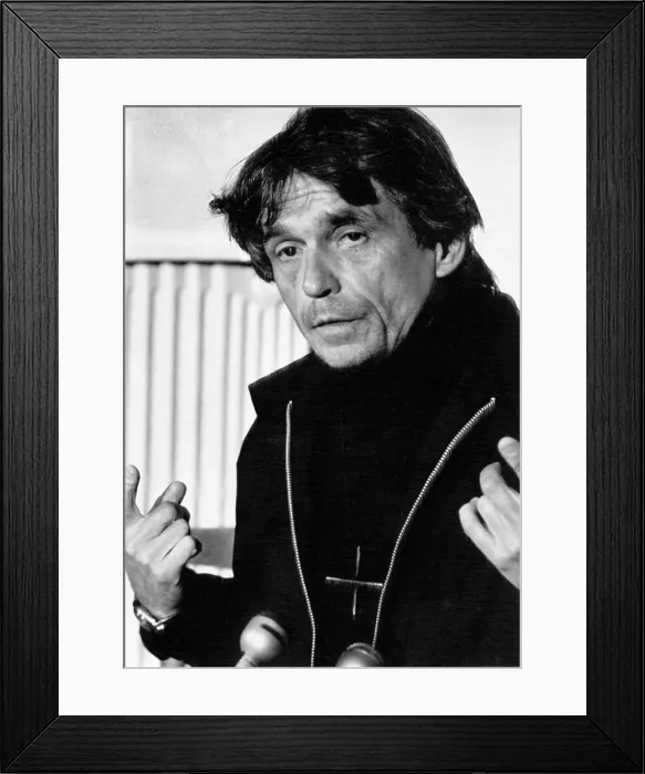 Framed Print : Father Daniel Berrigan Framed Print : Father Daniel Berrigan