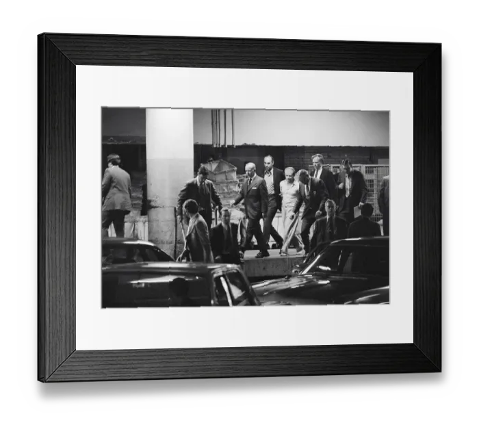 Framed Print : Arthur Bremer Leaving Court Framed Print : Arthur Bremer Leaving Court