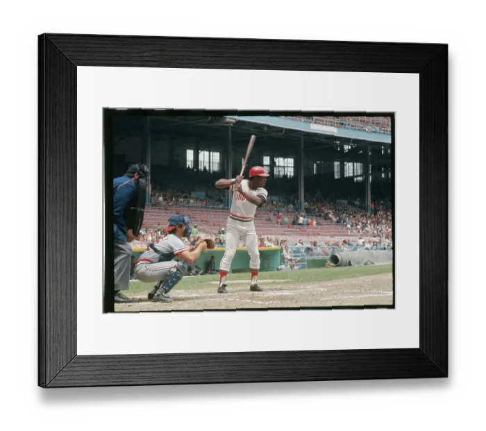 Framed Print : Cleveland Indians Outfielder Alex Johnson Batting Framed Print : Cleveland Indians Outfielder Alex Johnson Batting