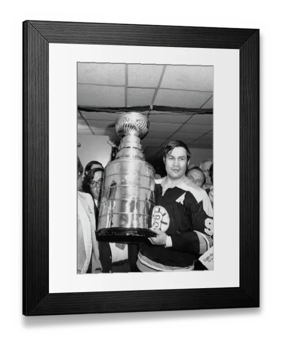 Framed Print : John Bucyk Holding Stanley Cup Framed Print : John Bucyk Holding Stanley Cup