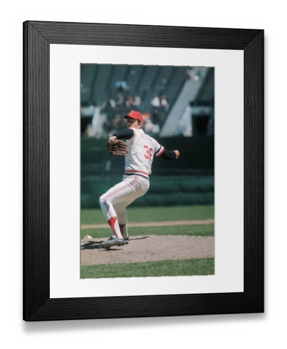 Framed Print : Gaylord Perry Throwing a Pitch Framed Print : Gaylord Perry Throwing a Pitch