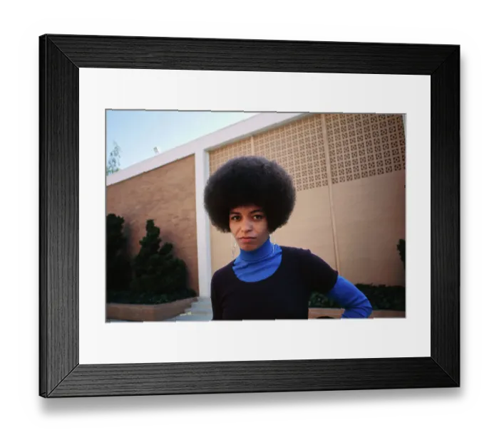 Framed Print : Angela Davis Framed Print : Angela Davis