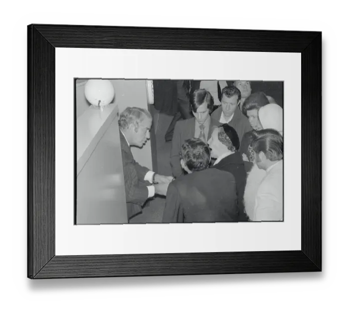 Framed Print : Charles Lindbergh at Stockholders Meeting Framed Print : Charles Lindbergh at Stockholders Meeting