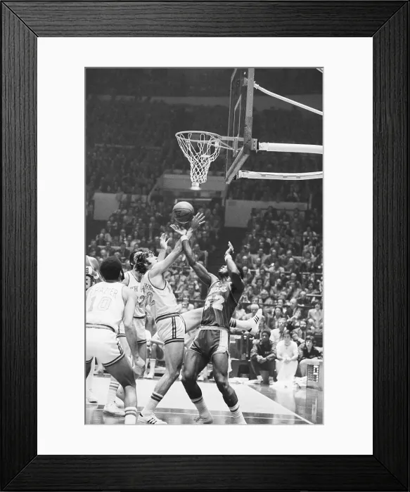Framed Print : Basketball Players During a Game Framed Print : Basketball Players During a Game