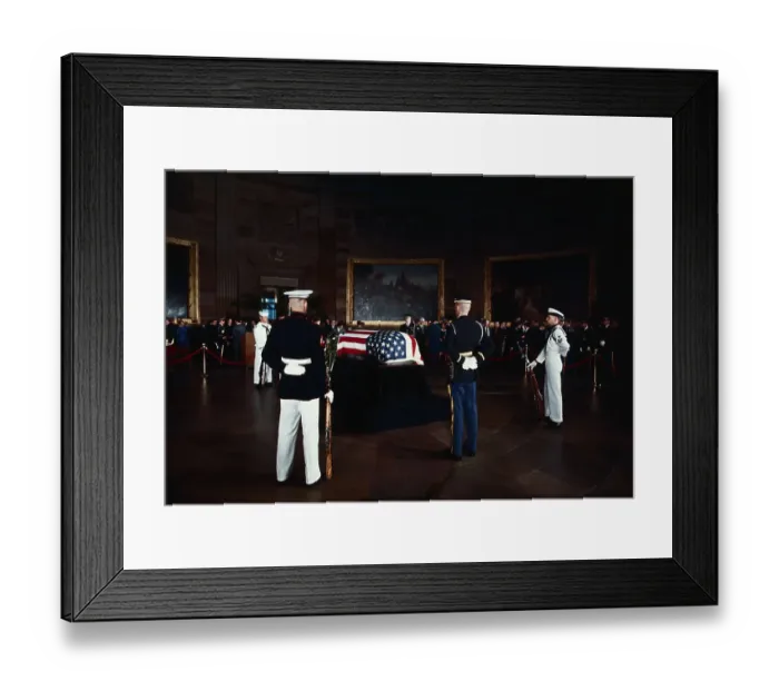 Framed Print : Soldiers Guarding Casket of J. Edgar Hoover Framed Print : Soldiers Guarding Casket of J. Edgar Hoover