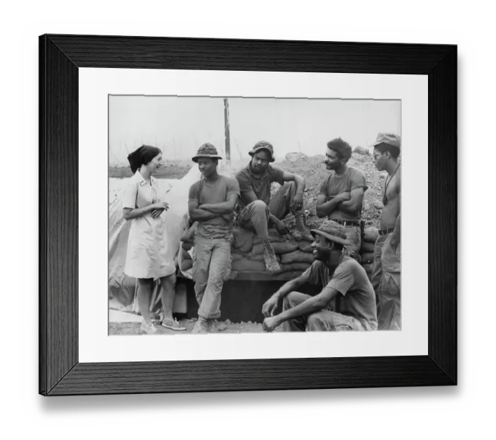 Framed Print : Vietnam War Scenes Framed Print : Vietnam War Scenes