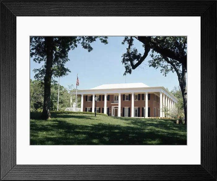 Framed Print : Georgia Governor's Mansion Framed Print : Georgia Governor's Mansion