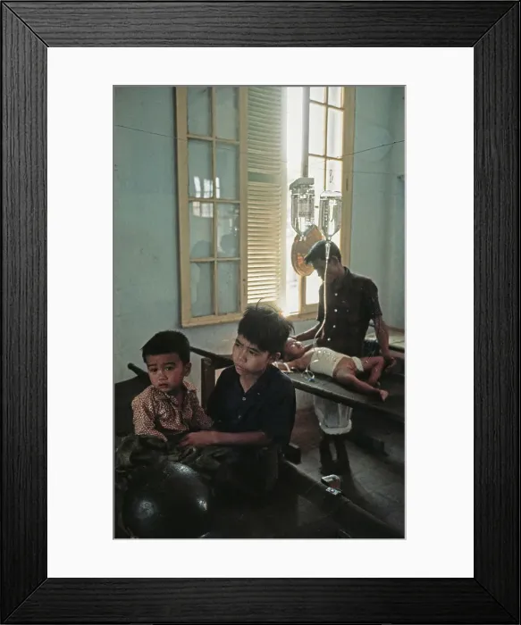 Framed Print : Civilian Hospital, Vietnam War Framed Print : Civilian Hospital, Vietnam War
