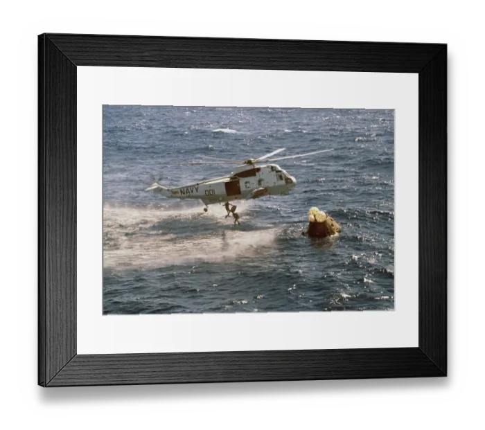Framed Print : Apollo 16 Mission Framed Print : Apollo 16 Mission