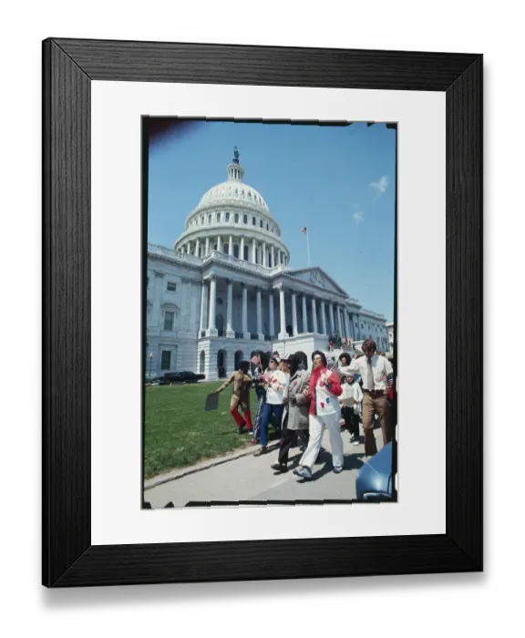Framed Print : Marching Mothers of Michigan Protesting at Capitol Framed Print : Marching Mothers of Michigan Protesting at Capitol