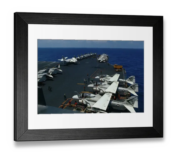 Framed Print : USS Constellation Holding Navy Jets Framed Print : USS Constellation Holding Navy Jets