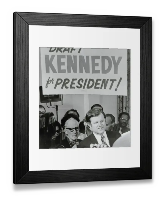 Framed Print : Edward Kennedy Speaking to United Auto Workers Framed Print : Edward Kennedy Speaking to United Auto Workers
