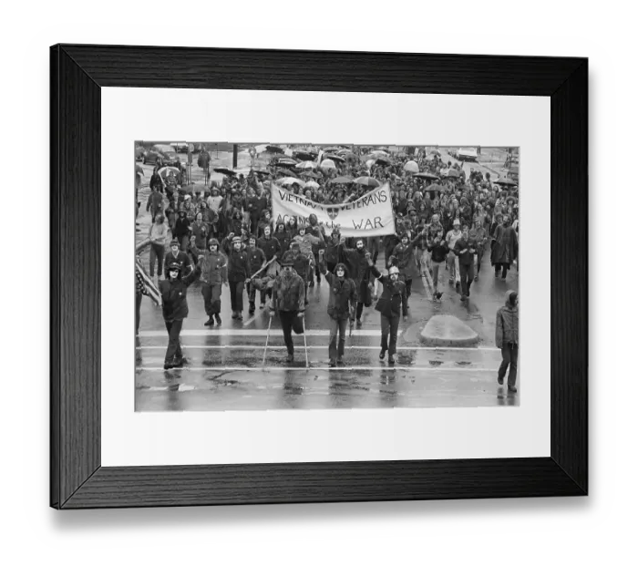 Framed Print : Students Marching On The State Capitol Framed Print : Students Marching On The State Capitol