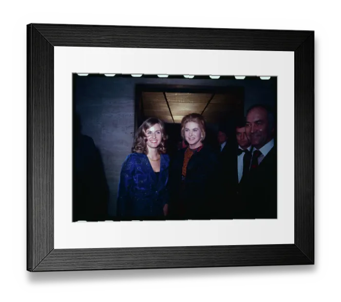 Framed Print : Ingrid Bergman and Daughter Smiling Framed Print : Ingrid Bergman and Daughter Smiling