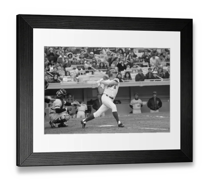 Framed Print : Rusty Staub at Bat Framed Print : Rusty Staub at Bat