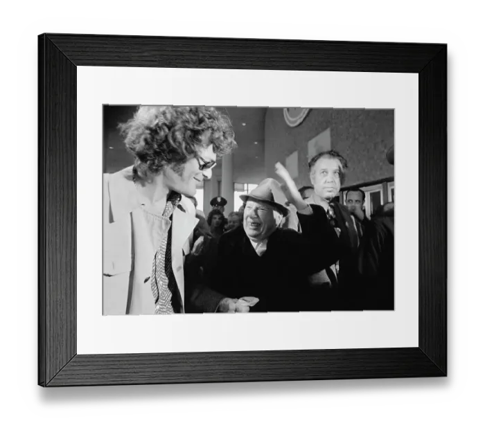 Framed Print : Charlie Chaplin Waving Farewell Framed Print : Charlie Chaplin Waving Farewell