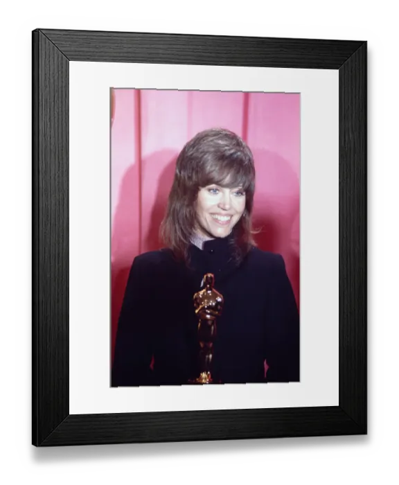Framed Print : Actress Jane Fonda at Academy Awards Framed Print : Actress Jane Fonda at Academy Awards