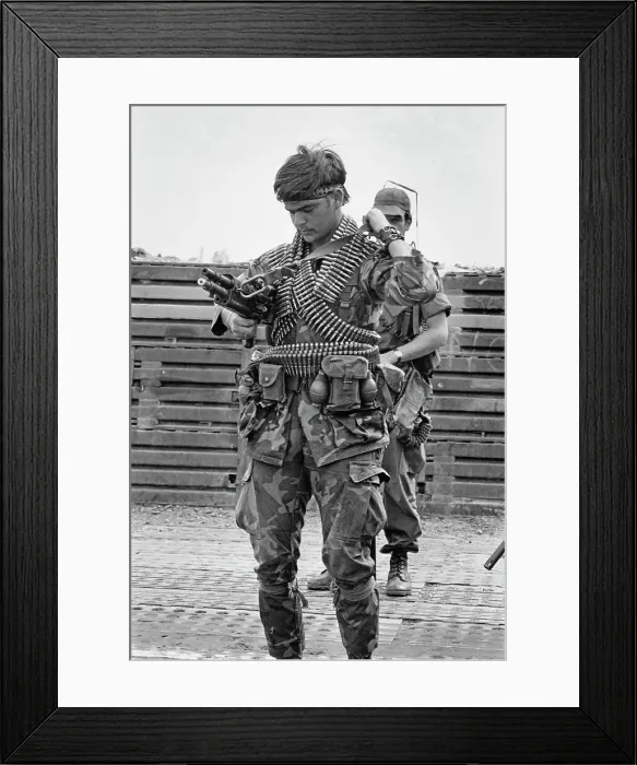 Framed Print : Vietnam War Scenes