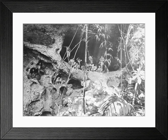 Framed Print : Cave Dwellers of Manila Framed Print : Cave Dwellers of Manila