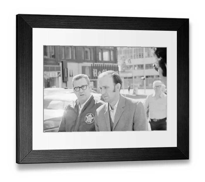 Framed Print : United Airlines Hijacking Suspect Richard F. McCoy Framed Print : United Airlines Hijacking Suspect Richard F. McCoy