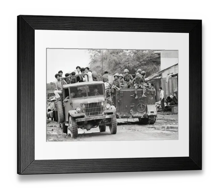 Framed Print : South Vietnamese Personnel Carrier Framed Print : South Vietnamese Personnel Carrier