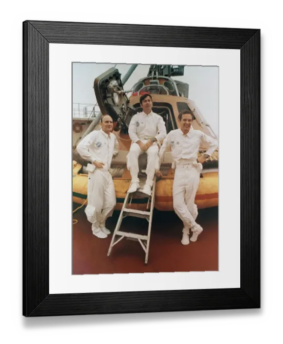 Framed Print : Apollo 16 Mission Framed Print : Apollo 16 Mission