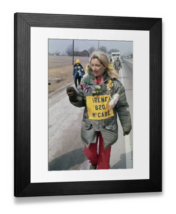 Framed Print : Marching Mothers Of Michigan, 1972 Framed Print : Marching Mothers Of Michigan, 1972