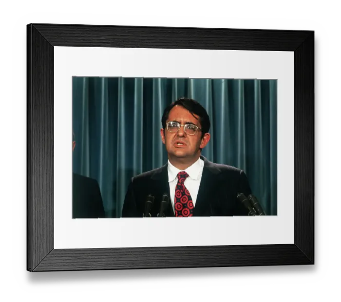 Framed Print : Portrait of Peter G. Peterson Framed Print : Portrait of Peter G. Peterson