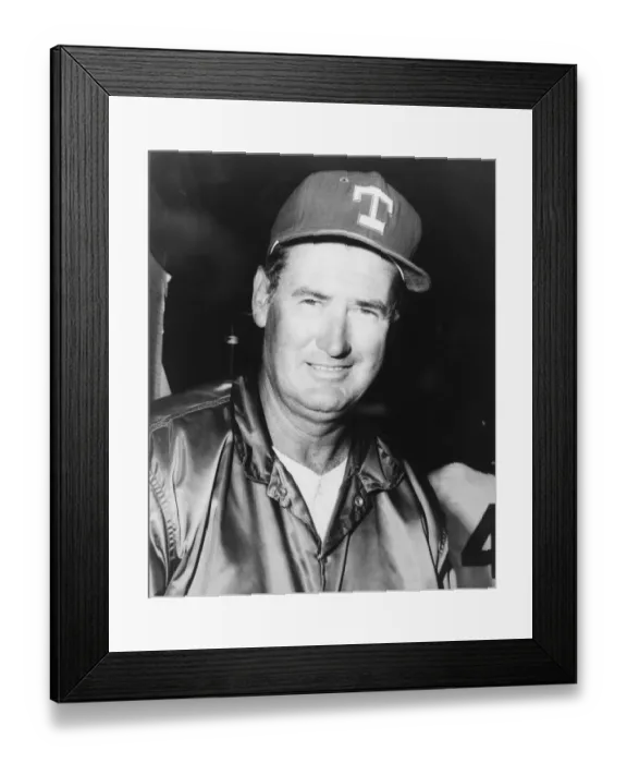 Framed Print : Portrait of Ted Williams Wearing Baseball Cap Framed Print : Portrait of Ted Williams Wearing Baseball Cap