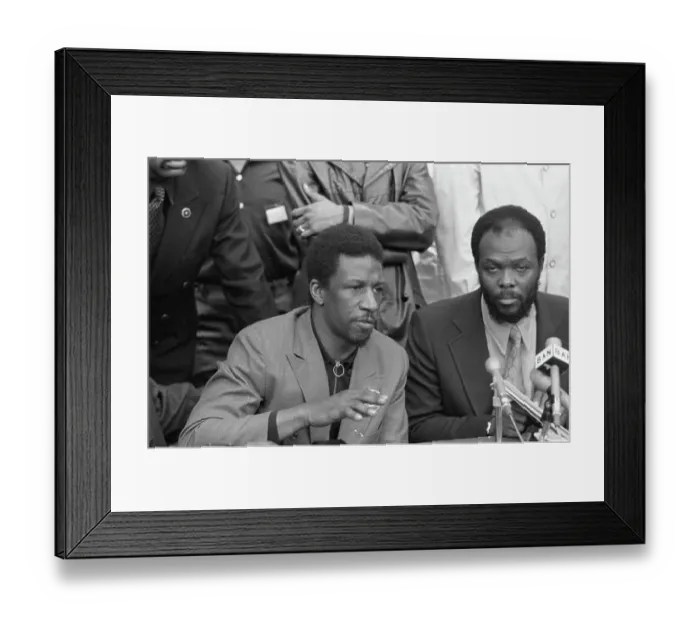 Framed Print : Press Conference For New York Delegates At The National Black Convention Framed Print : Press Conference For New York Delegates At The National Black Convention