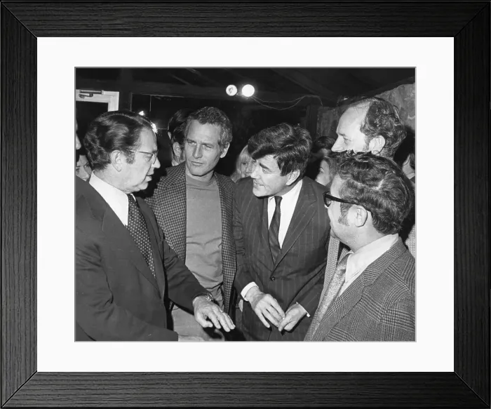 Framed Print : Vance Hartke, Paul Newman, Paul McCloskey, and John Ashbrook Converse Framed Print : Vance Hartke, Paul Newman, Paul McCloskey, and John Ashbrook Converse